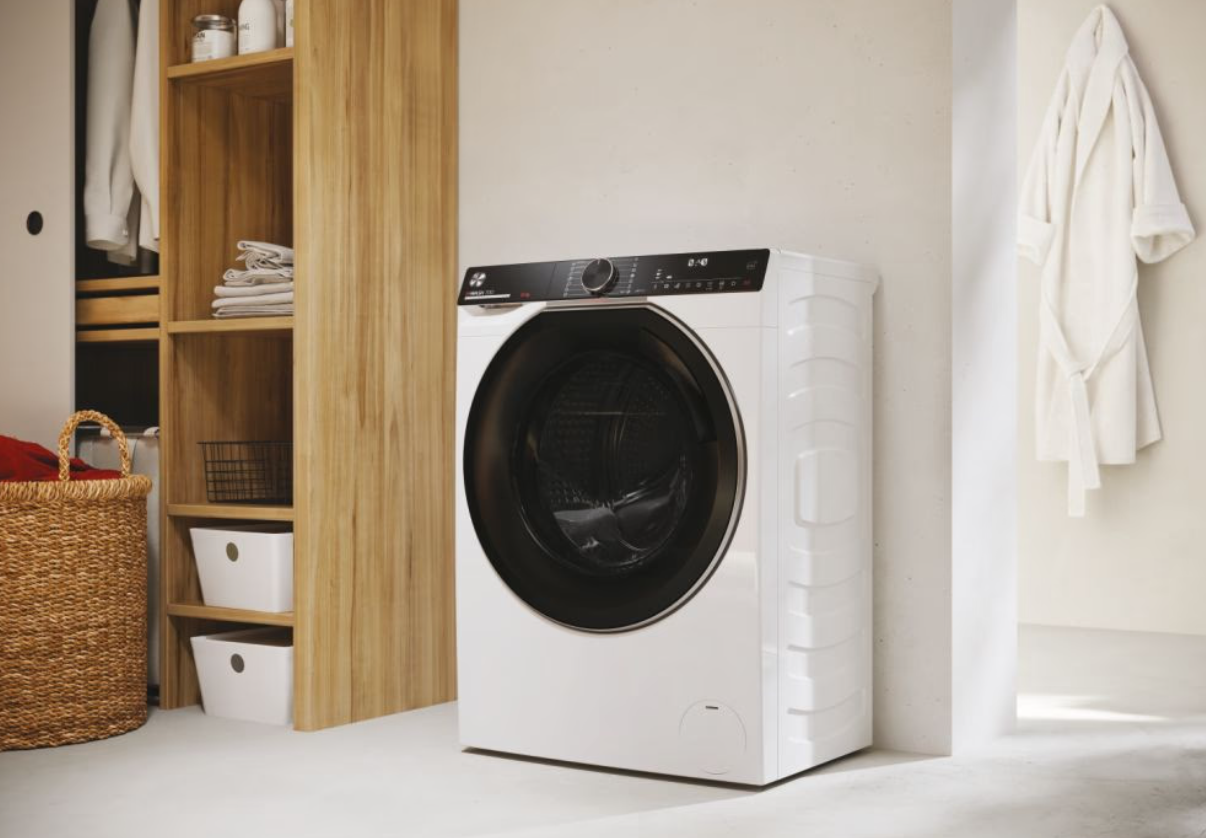 Hoover | Washing Machine | H7W449AMBC-S | Energy efficiency class A | Front loading | Washing capacity 9 kg | 1400 RPM | Depth 51 cm | Width 60 cm | LED | Steam function | Wi-Fi | White - Image 15