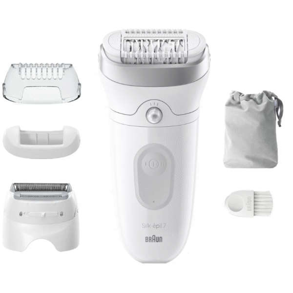 Braun Epilator | SE7-041 Silk épil 7 | Number of power levels 2 | Wet & Dry | White/Silver