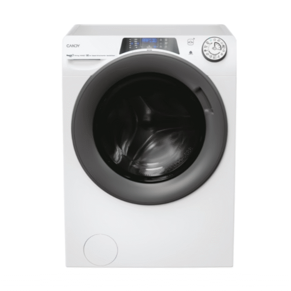 Candy Washing Machine with Dryer | RPW 41066BWMR8-S | Energy efficiency class A/D | Front loading | Washing capacity 10 kg | 1400 RPM | Depth 58 cm | Width 60 cm | Display | Digit | Drying system | Drying capacity 6 kg | Steam function | White