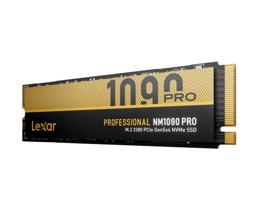 Lexar SSD | NM1090 Pro | 1000 GB | SSD form factor M.2 2280 | Solid-state drive interface PCIe Gen 5x4 | Read speed 14000 MB/s | Write speed 10000 MB/s - Image 3