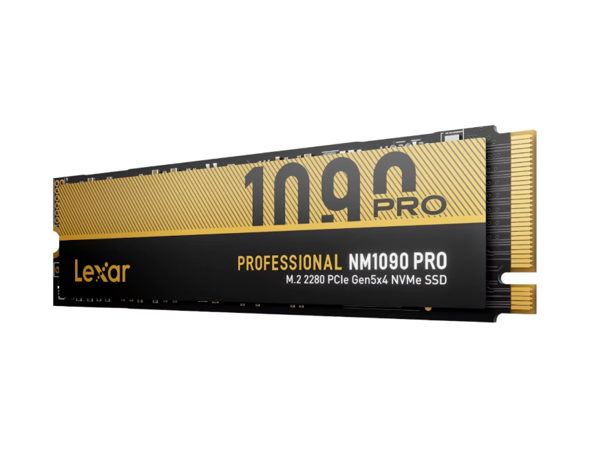 Lexar SSD | NM1090 Pro | 2000 GB | SSD form factor M.2 2280 | Solid-state drive interface PCIe Gen 5x4 | Read speed 14000 MB/s | Write speed 13000 MB/s - Image 3