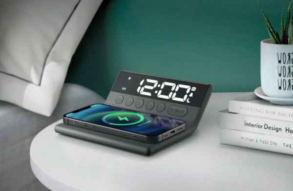 Muse | Radio with a wireless charger | M-168 WI | Black | Portable - Image 3
