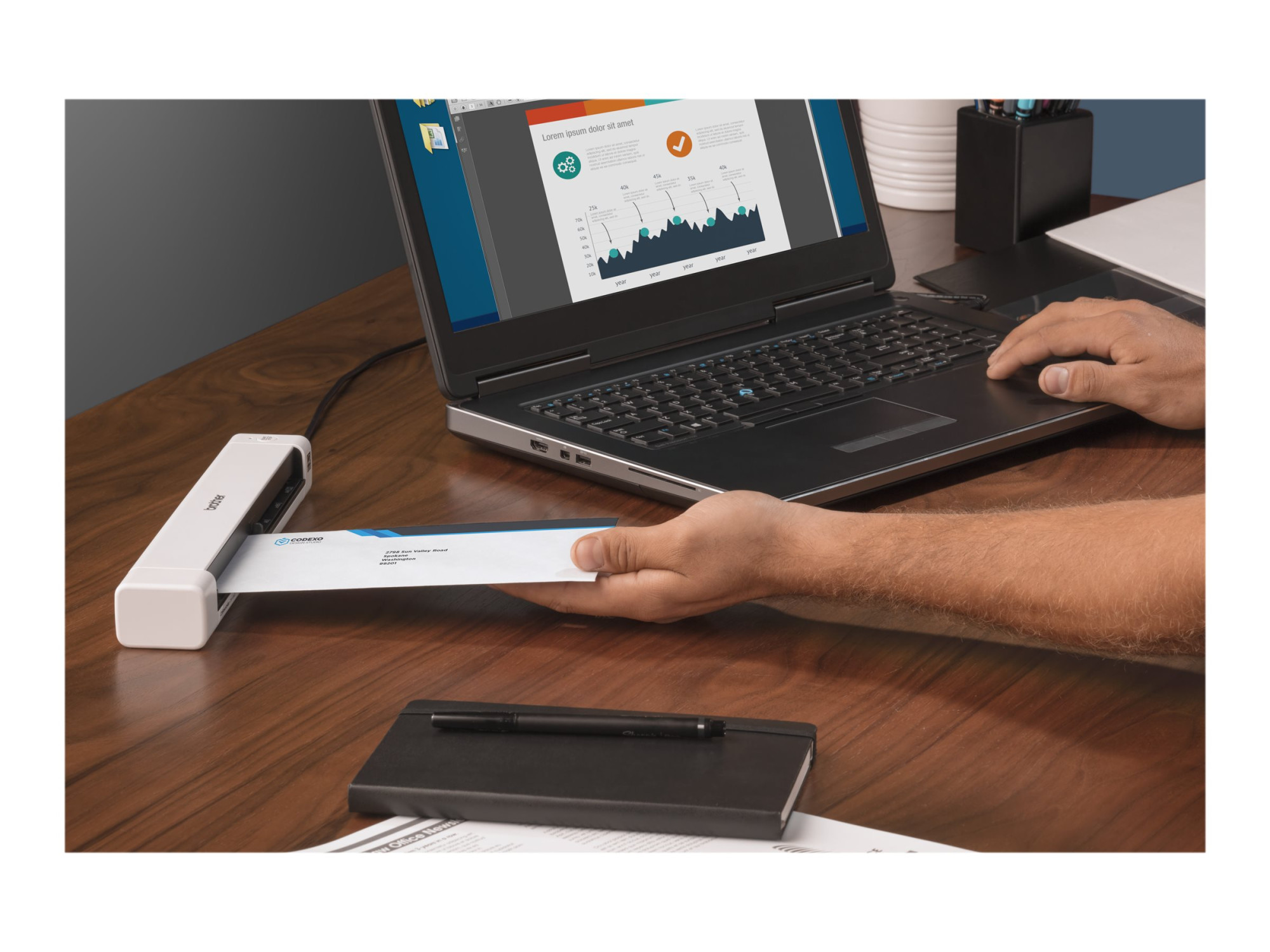 Brother | DS-640 | Sheet-fed | Portable Document Scanner - Image 11