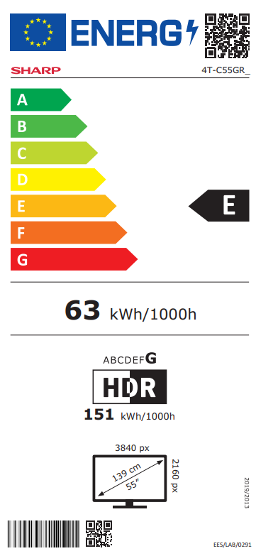 Sharp 55GR8265E | 55 | Smart TV | Google TV | UHD - Image 2