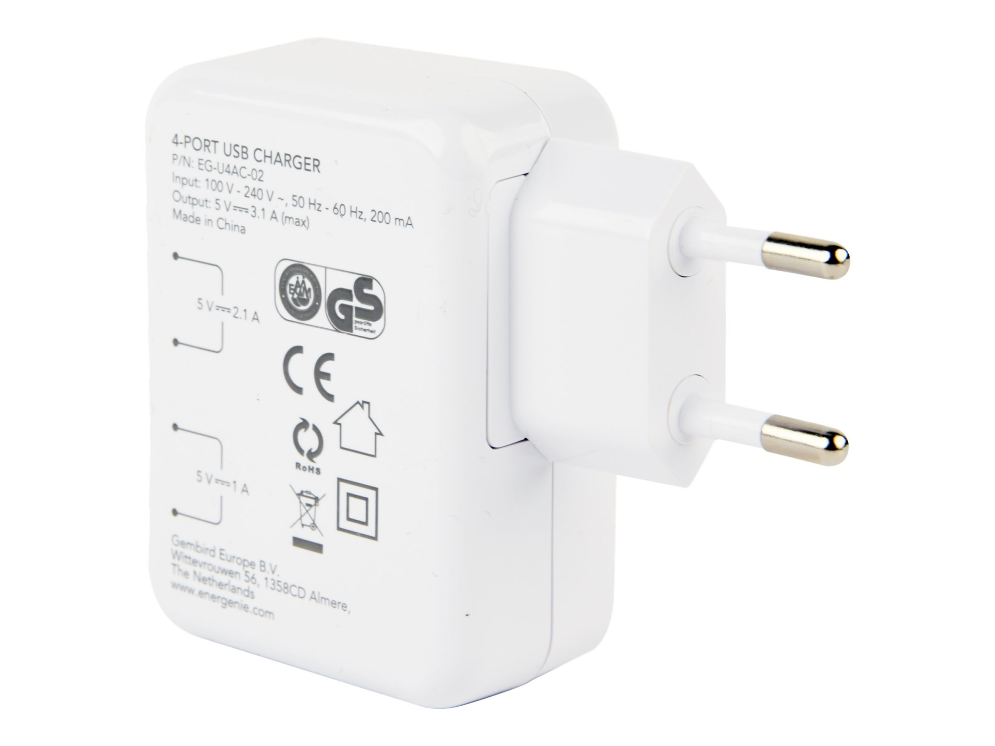 EnerGenie | Universal USB charger | EG-U4AC-02 - Image 10