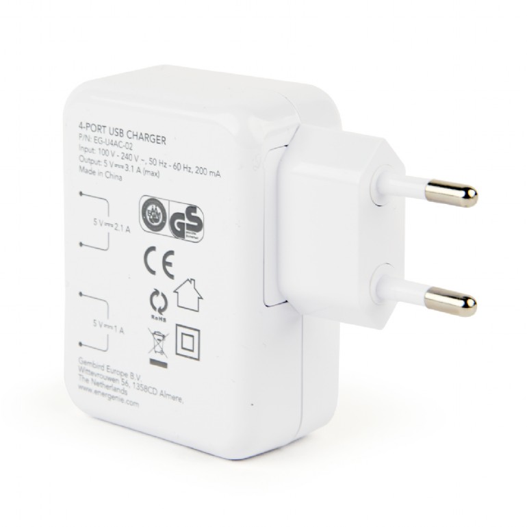 EnerGenie | Universal USB charger | EG-U4AC-02 - Image 5