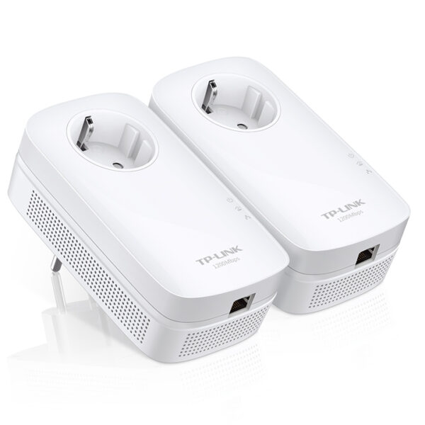 TP-LINK | AV1300 Gigabit Passthrough Powerline Starter Kit | TL-PA8010P KIT | 1300 Mbit/s | Ethernet LAN (RJ-45) ports 1 | No Wi-Fi | Extra socket