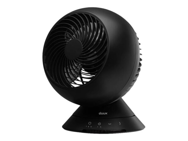 Duux | Fan | Globe | Table Fan | Black | Diameter 26 cm | Number of speeds 3 | Oscillation | 23 W | Remote control - Image 3