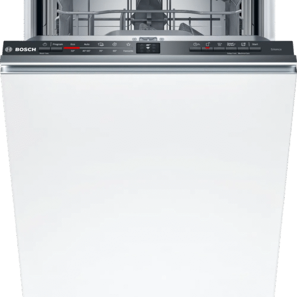 Dishwasher | SPV2HMX42E | Built-in | Width 45 cm | Number of place settings 10 | Number of programs 5 | Energy efficiency class E | Display | White