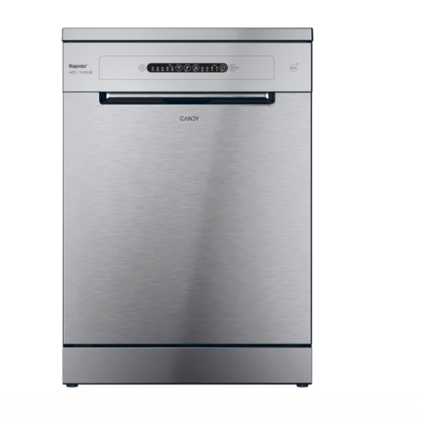 Candy Dishwasher | CF 3C7L0X | Free standing | Width 60 cm | Number of place settings 13 | Number of programs 5 | Energy efficiency class C | Stainless steel