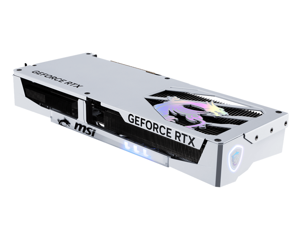 MSI GeForce RTX 5070 12G GAMING TRIO OC WHITE | NVIDIA | 12 GB | GeForce RTX 5070 | GDDR7 | HDMI ports quantity 1 | PCI Express Gen 5 - Image 4