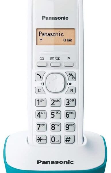 Panasonic | Cordless phone | KX-TG1611FXC | Built-in display | Caller ID | White | Conference call | Wireless connection