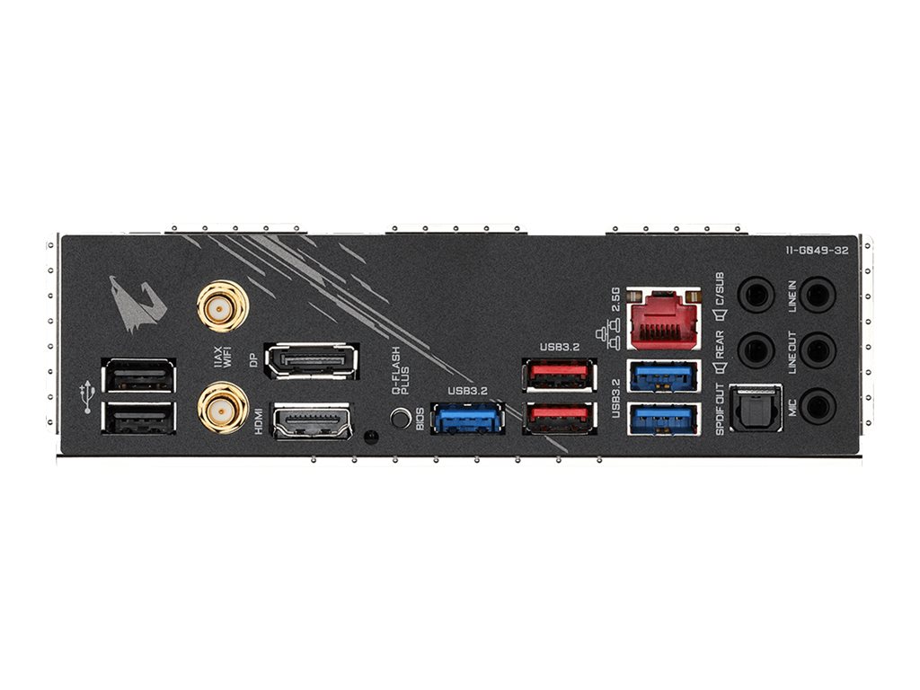 Gigabyte | B550 AORUS ELITE AX V2 1.0 | Processor family AMD | Processor socket AM4 | DDR4 DIMM | Memory slots 4 | Number of SATA connectors 4 x SATA 6Gb/s connectors | Chipset AMD B | ATX - Image 9