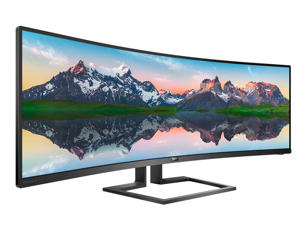 Philips | Curved LCD Display | 498P9/00 | 48.8 " | VA | Dual QHD | 32:9 | 70 Hz | 5 ms | 5120 x 1440 pixels | 450 cd/m² | Headphone out | HDMI ports quantity 2 | Black - Image 5