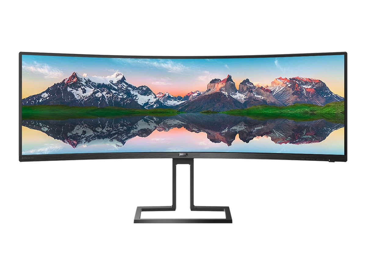 Philips | Curved LCD Display | 498P9/00 | 48.8 " | VA | Dual QHD | 32:9 | 70 Hz | 5 ms | 5120 x 1440 pixels | 450 cd/m² | Headphone out | HDMI ports quantity 2 | Black - Image 6