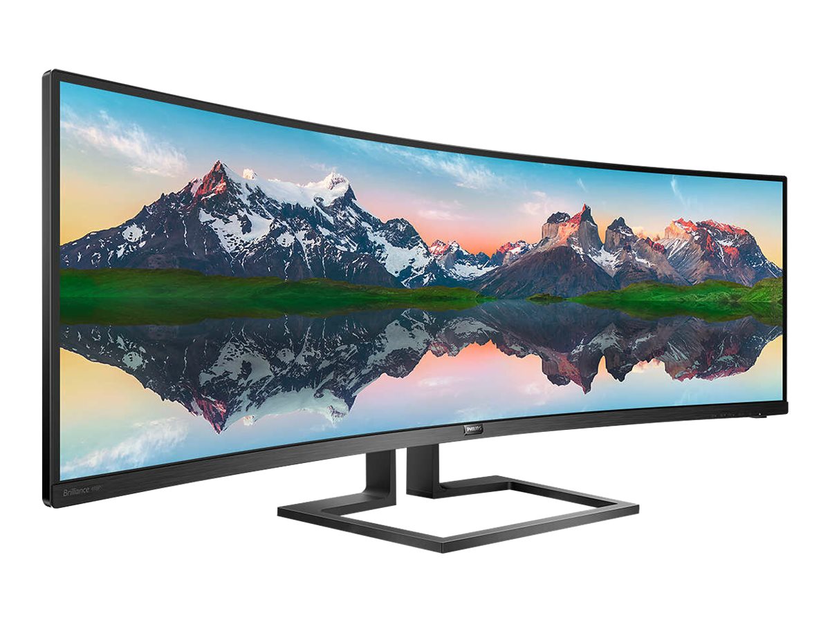 Philips | Curved LCD Display | 498P9/00 | 48.8 " | VA | Dual QHD | 32:9 | 70 Hz | 5 ms | 5120 x 1440 pixels | 450 cd/m² | Headphone out | HDMI ports quantity 2 | Black - Image 10