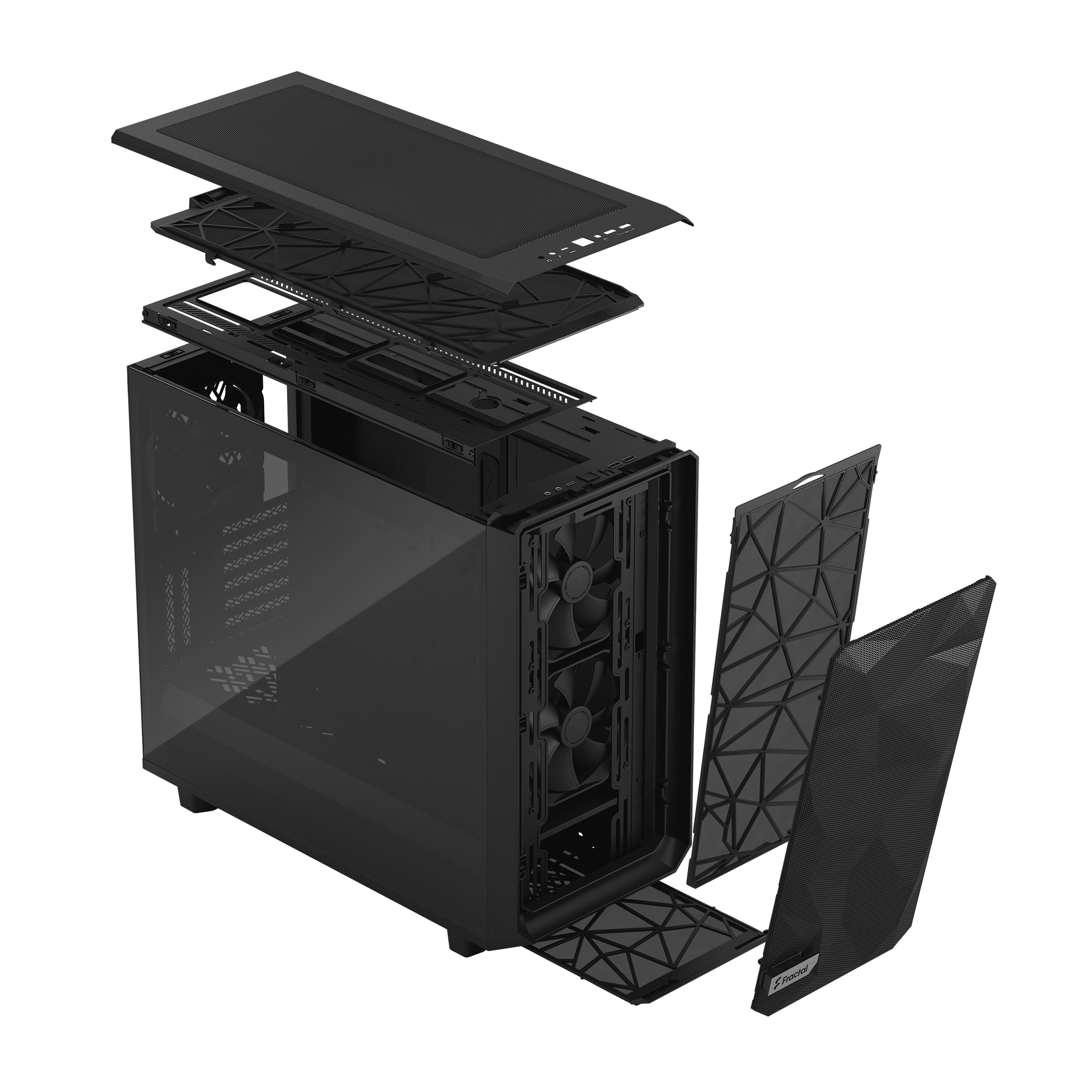 Fractal Design | Meshify 2 Light Tempered Glass | Black | ATX - Image 16