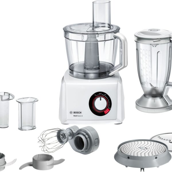 Bosch | Food Processor MultiTalent 8 | MC812W501 | 1000 W | Number of speeds 2 | Bowl capacity 3.9 L | Blender | White