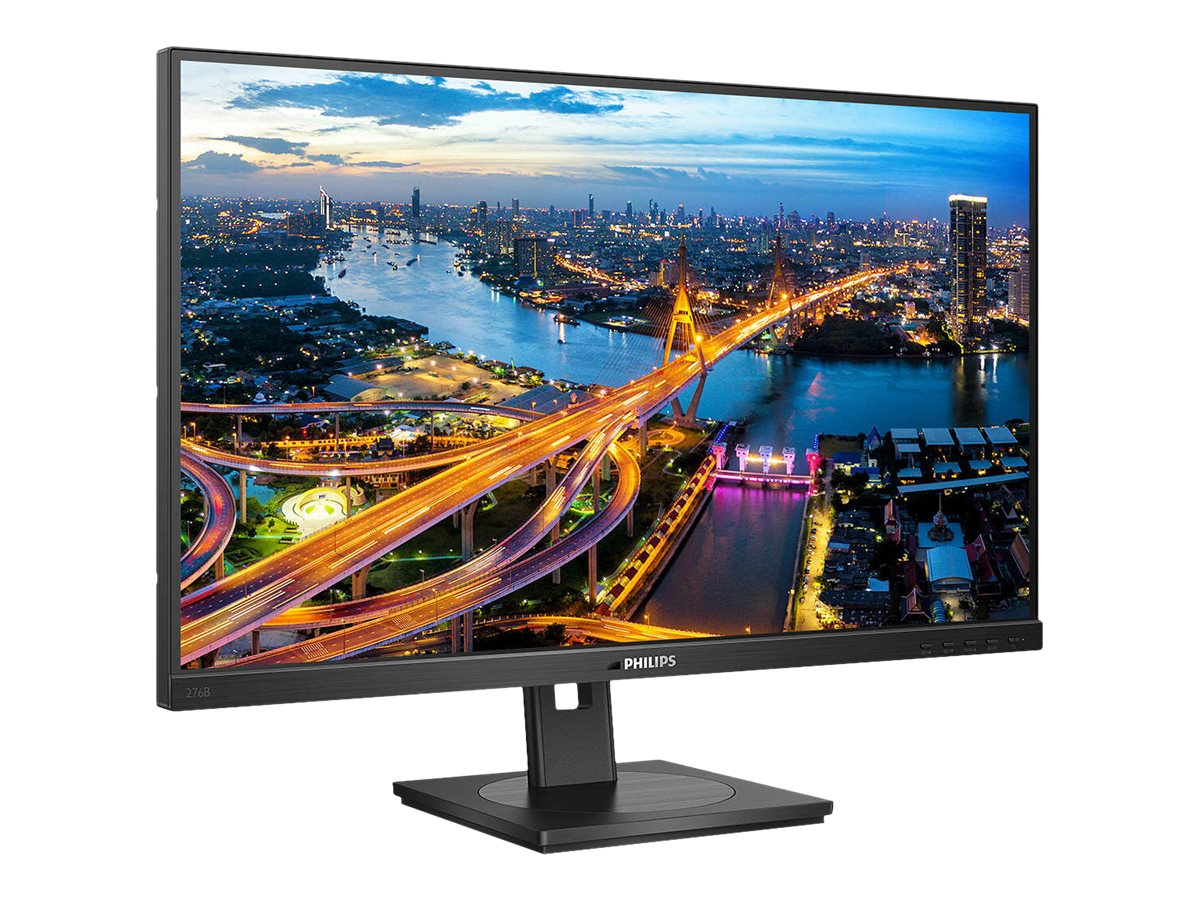 Philips | LCD Monitor with USB-C | 276B1/00 | 27 " | IPS | QHD | 16:9 | 75 Hz | 4 ms | 2560 x 1440 pixels | 300 cd/m² | HDMI ports quantity 2 | Black - Image 4