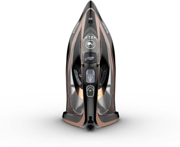 TEFAL | Steam Iron | FV9845 | Steam Iron | 3200 W | Water tank capacity 350 ml | Continuous steam 60 g/min | Black/Rose Gold - Image 3