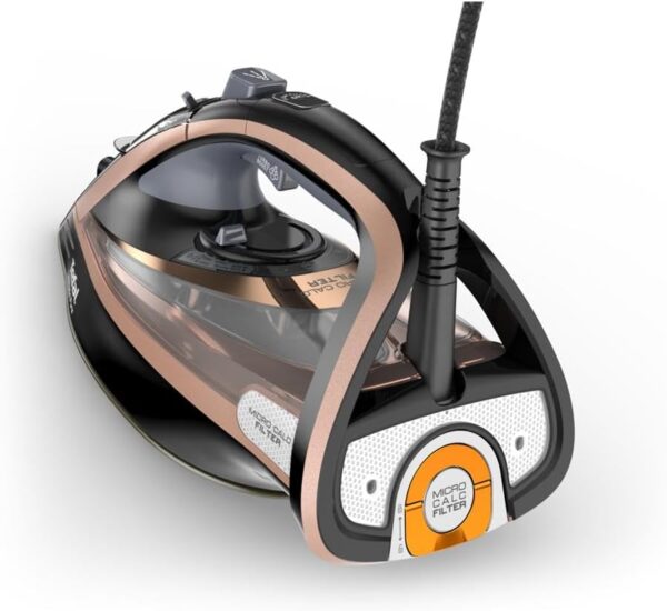 TEFAL | Steam Iron | FV9845 | Steam Iron | 3200 W | Water tank capacity 350 ml | Continuous steam 60 g/min | Black/Rose Gold - Image 9