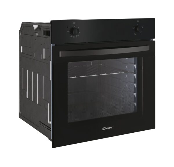 Candy | Oven | FIDC N100 | 70 L | Multifunctional | Manual | Mechanical control | Convection | Height 59.5 cm | Width 59.5 cm | Black - Image 3