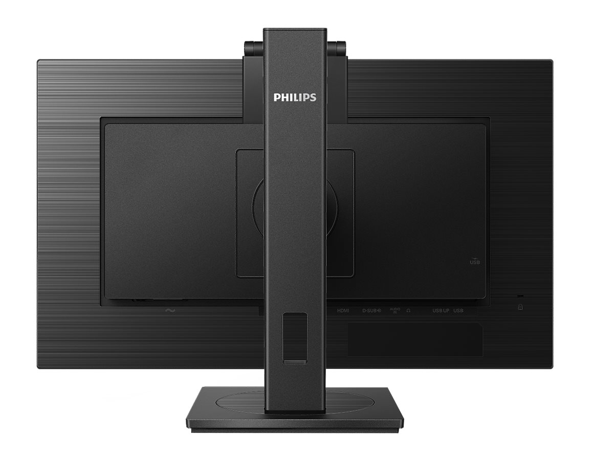 Philips | LCD Monitor with Windows Hello Webcam | 242B1H/00 | 23.8 " | IPS | FHD | 16:9 | 75 Hz | 4 ms | 1920 x 1080 pixels | 250 cd/m² | HDMI ports quantity 1 | Black - Image 8