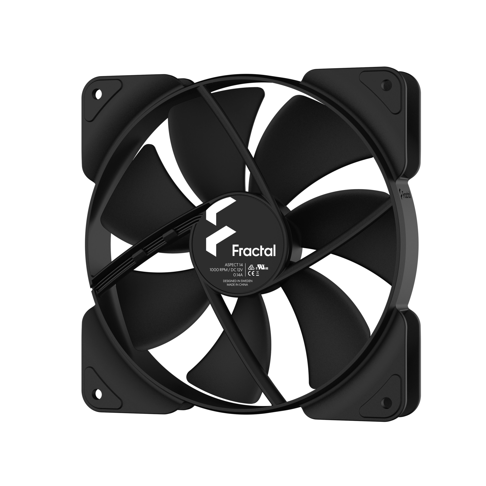 Fractal Design | Aspect 14 Black | Case fan - Image 3