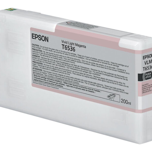 Epson T6536 | Ink Cartridge | Vivid Light Magenta