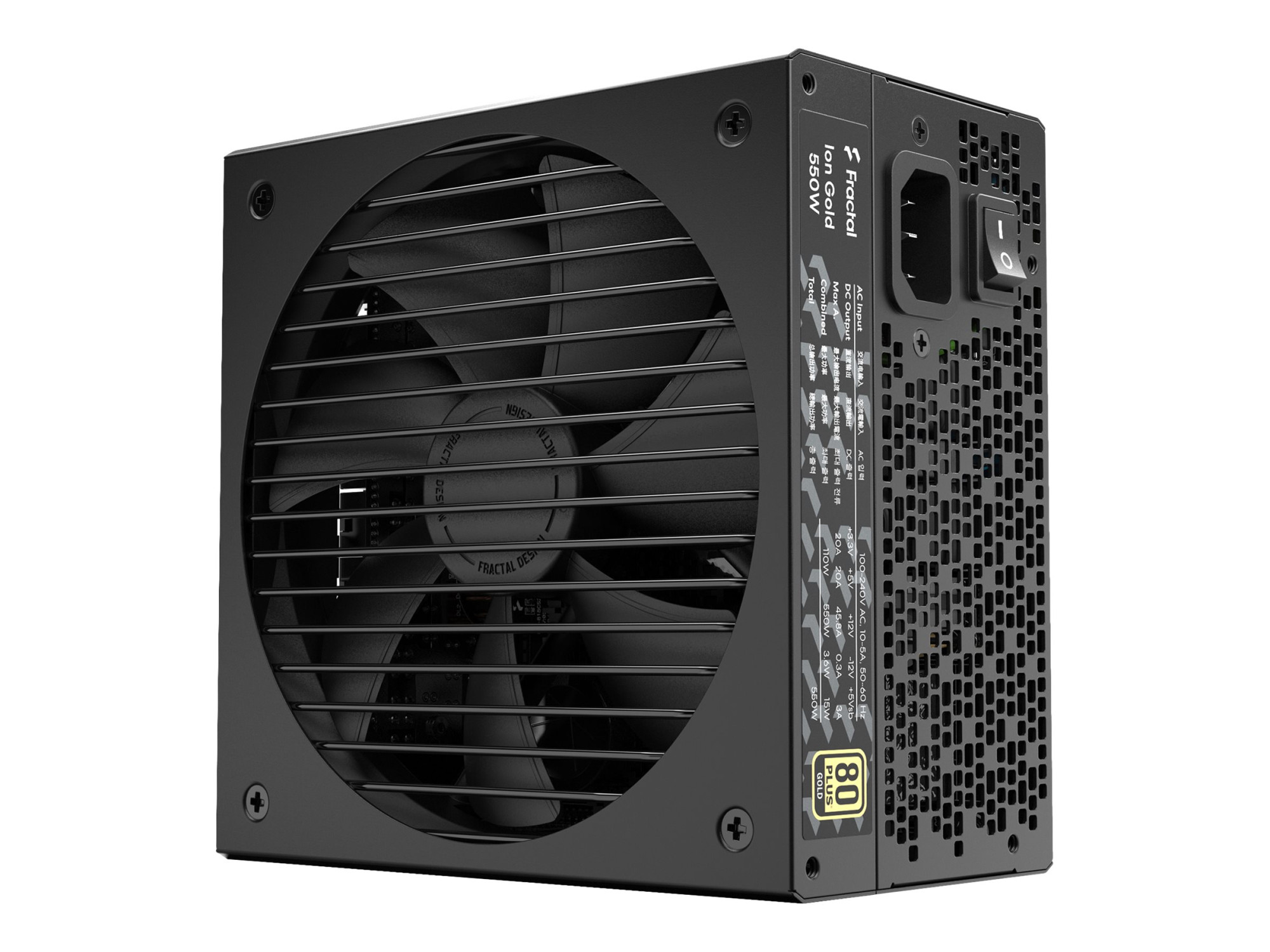 Fractal Design | Fully modular PSU | ION Gold 550W | 550 W - Image 6
