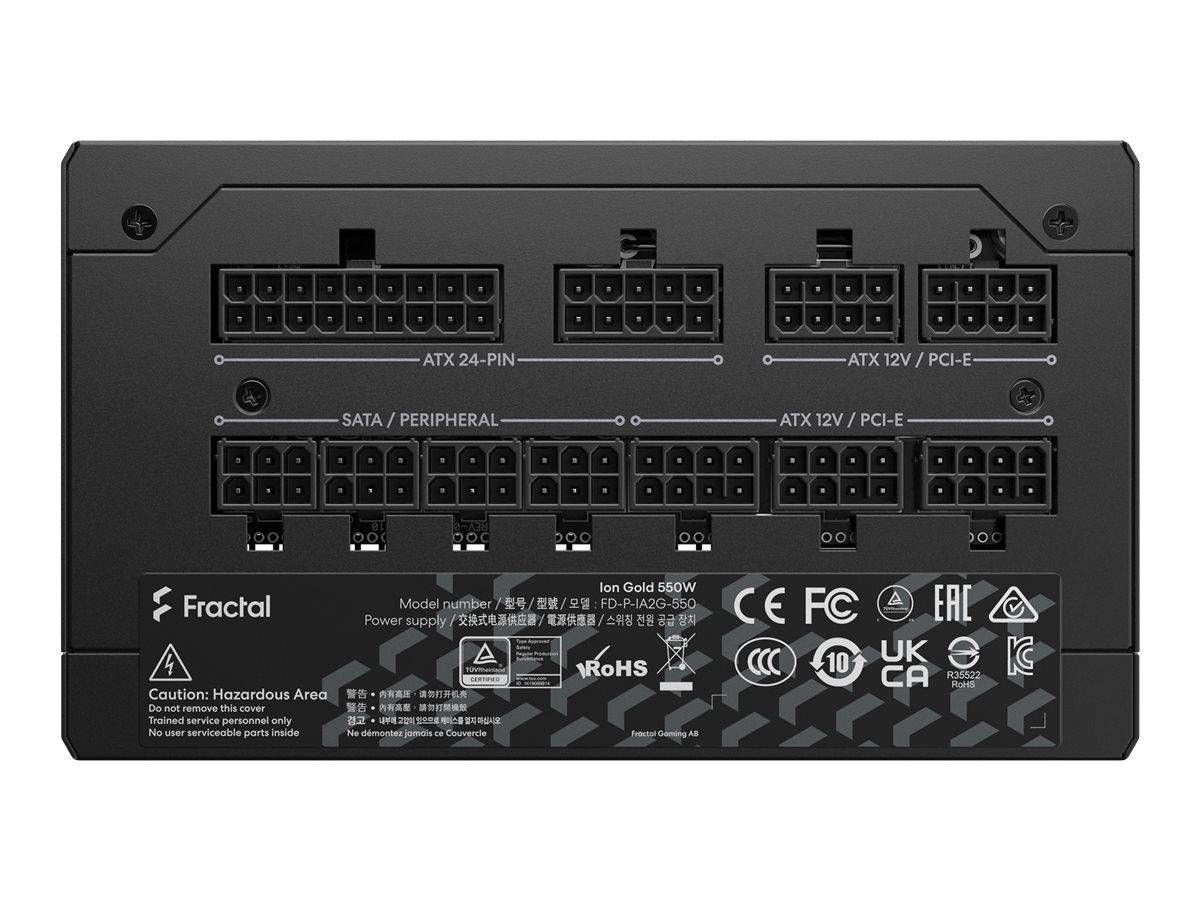 Fractal Design | Fully modular PSU | ION Gold 550W | 550 W - Image 16