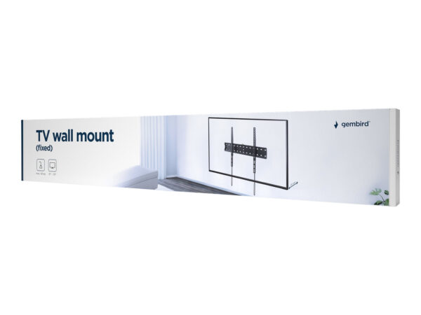 Gembird | Wall mount | Fixed | 37-70 " | Maximum weight (capacity) 40 kg | Black - Image 4