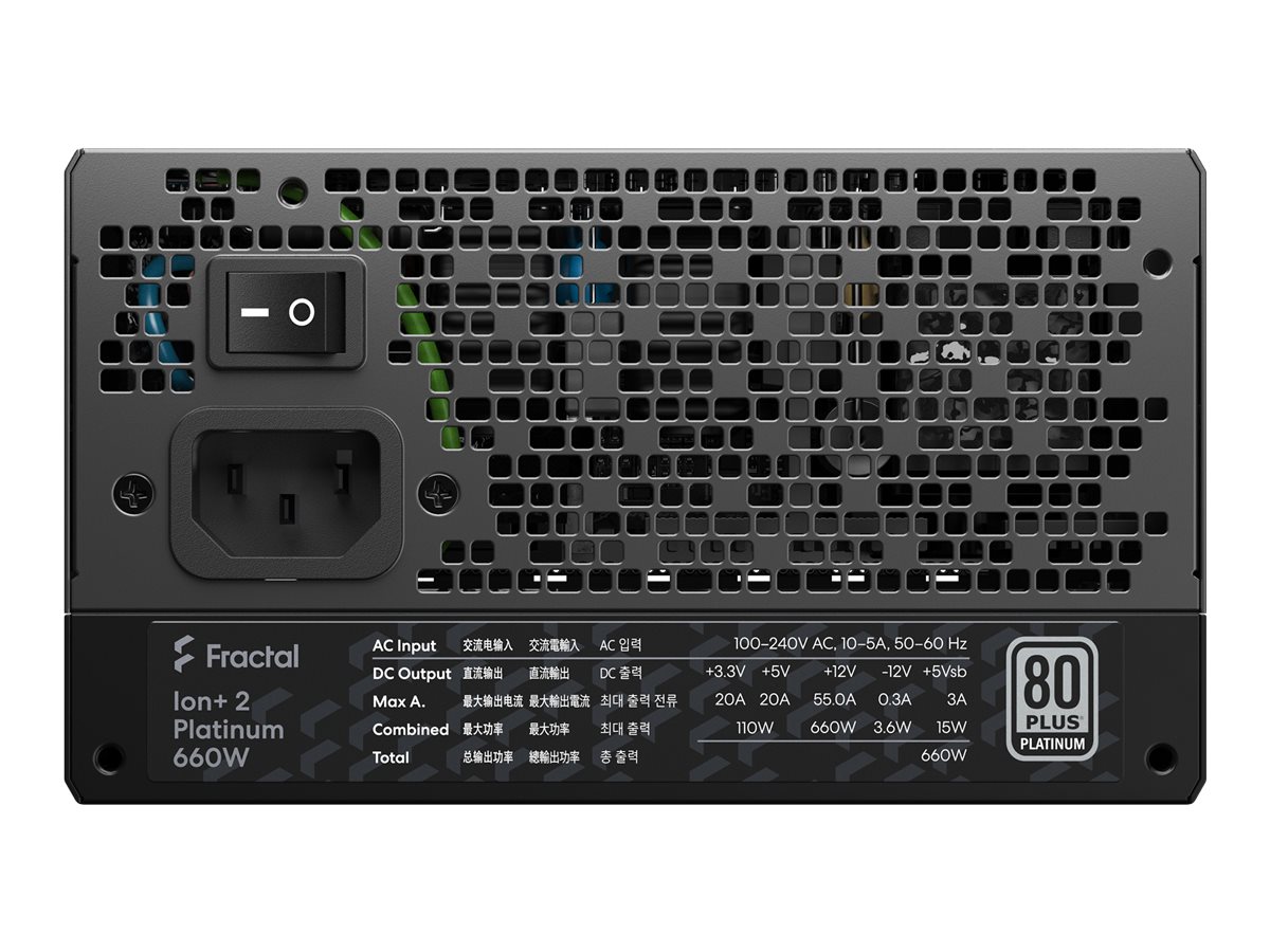 Fractal Design | Ion+ 660W Platinum | 660 W - Image 14