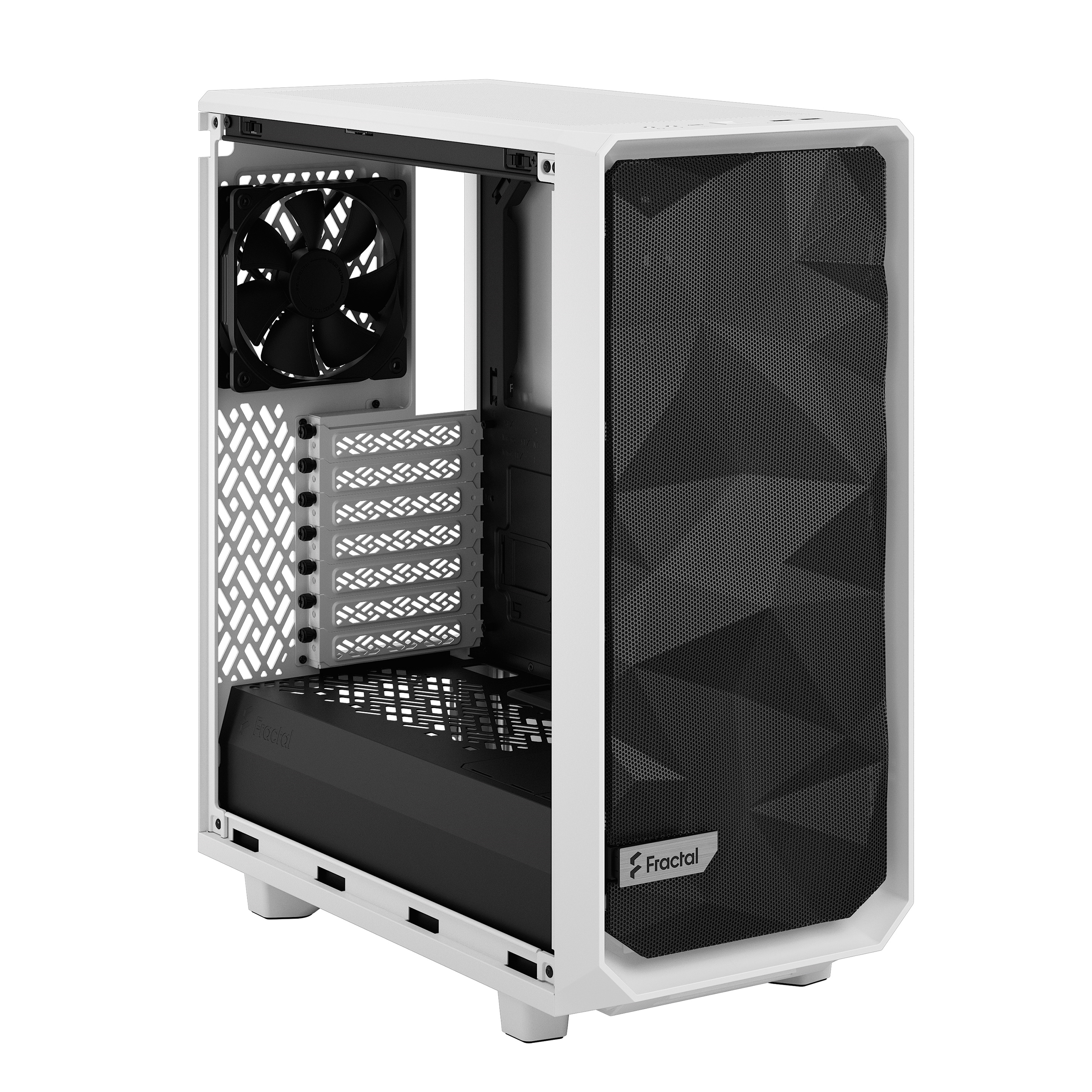 Fractal Design | Meshify 2 Compact Clear Tempered Glass | White | ATX - Image 4