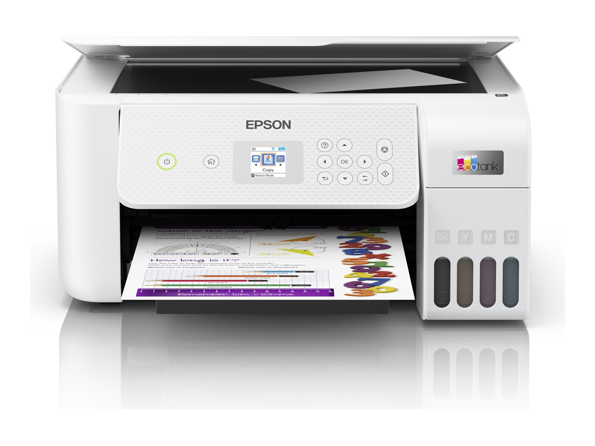 Epson Multifunctional printer | EcoTank L3266 | Inkjet | Colour | 3-in-1 | Wi-Fi | White - Image 13