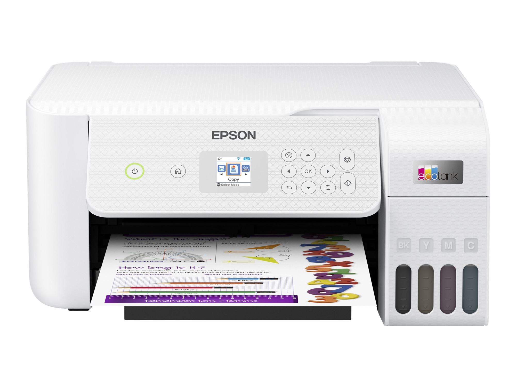 Epson Multifunctional printer | EcoTank L3266 | Inkjet | Colour | 3-in-1 | Wi-Fi | White - Image 8