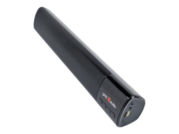 Gembird | Bluetooth soundbar | SPK-BT-BAR400-01 | 2 x 5 W | Bluetooth | Black | Portable | Wireless connection - Image 2