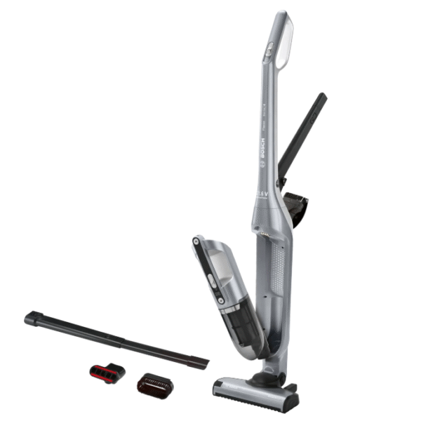 Bosch Vacuum Cleaner | BCH3P210 Series 4 | Cordless operating | Handstick | 21.6 V | Operating time (max) 50 min | Silver | Warranty 24 month(s)