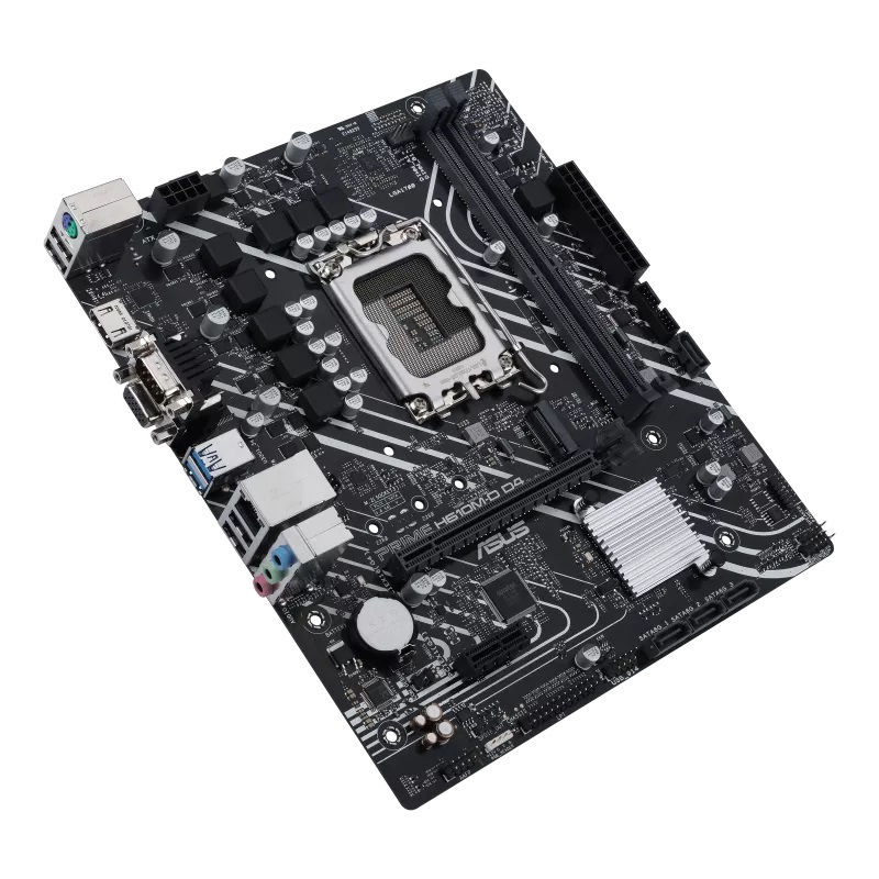 Asus | PRIME H610M-D D4 | Processor family Intel | Processor socket LGA1700 | DDR4 DIMM | Memory slots 2 | Supported hard disk drive interfaces SATA, M.2 | Number of SATA connectors 4 | Chipset Intel H610 | mATX - Image 7