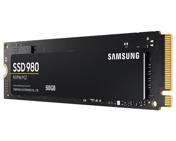 Samsung | V-NAND SSD | 980 | 500 GB | SSD form factor M.2 2280 | Solid-state drive interface M.2 NVME | Read speed 3500 MB/s | Write speed 3000 MB/s