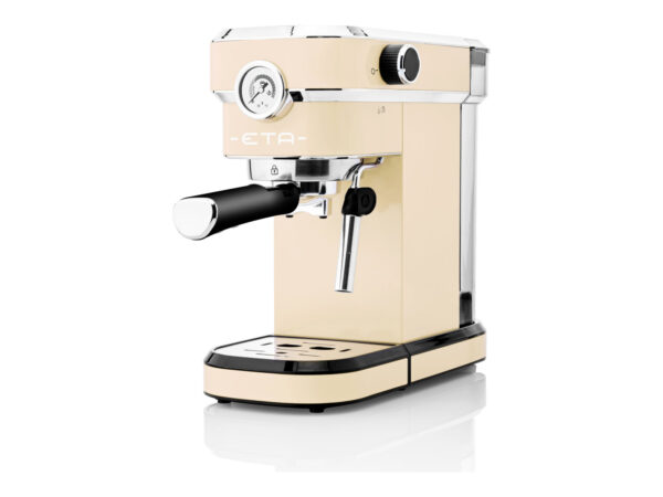 ETA | Espresso coffee maker | ETA618190040 Storio | Pump pressure 20 bar | Built-in milk frother | Semi-automatic | 1350 W | Beige - Image 2