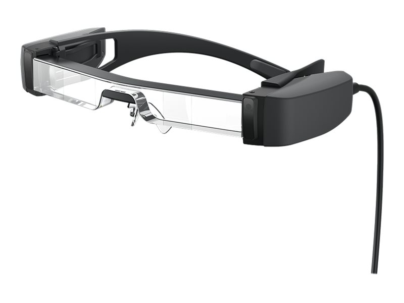 Epson | Smart Glasses | MOVERIO BT-40 | Black | Smartphones, tablets, PCs | USB-C | Smart Glasses