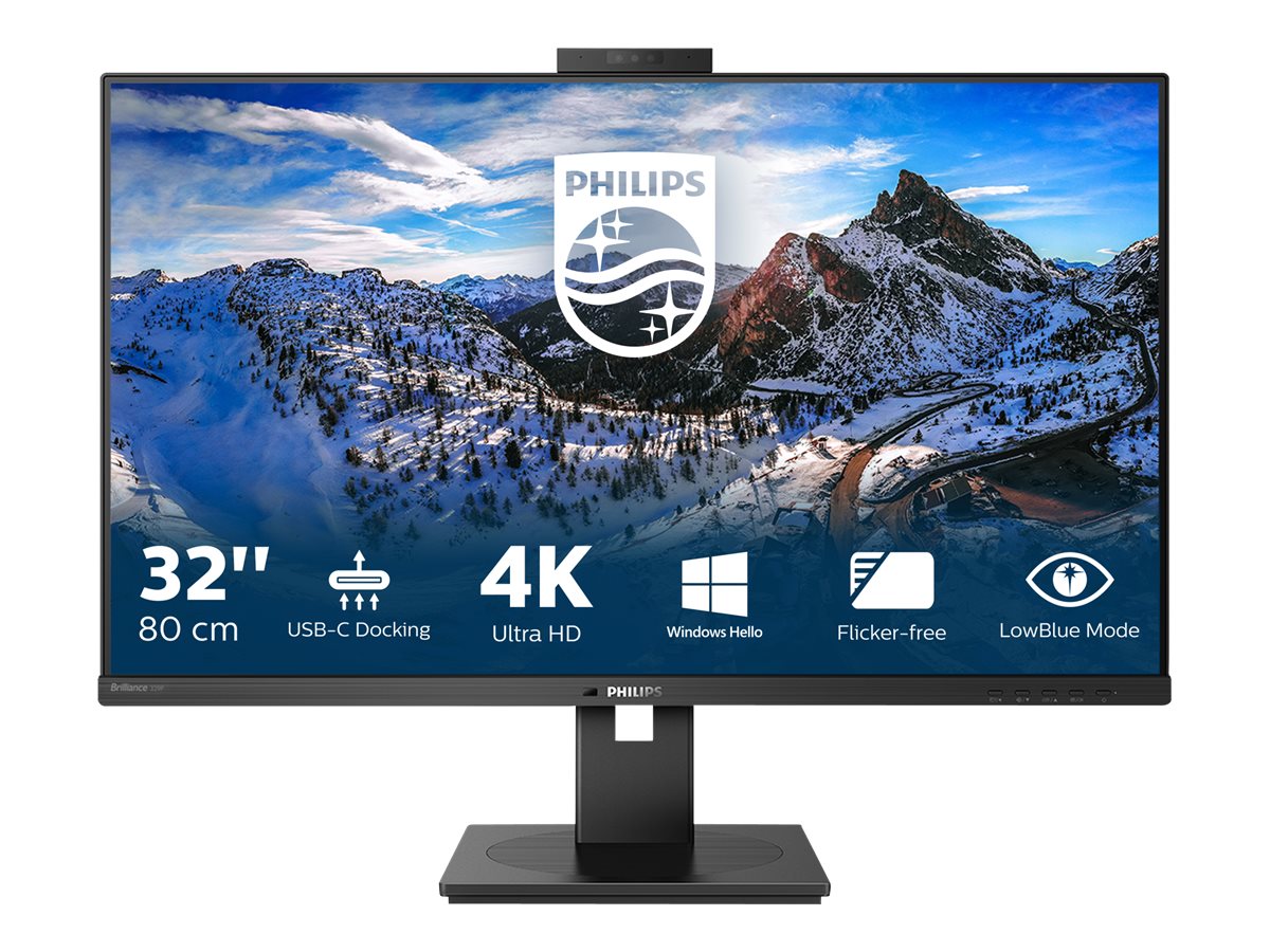 Philips | Monitor | 329P1H | 31.5 " | IPS | 4K UHD | 16:9 | 60 Hz | 4 ms | 3840 x 2160 | 350 cd/m² | HDMI ports quantity 2 | Black | Warranty 24 month(s)
