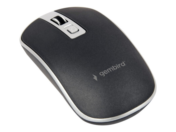 Gembird | Optical USB mouse | MUS-4B-06-BS | Optical mouse | Black/Silver - Image 2