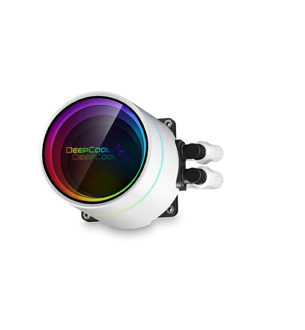 Deepcool | CASTLE 240EX A-RGB | White | Intel, AMD | CPU Liquid Cooler - Image 5