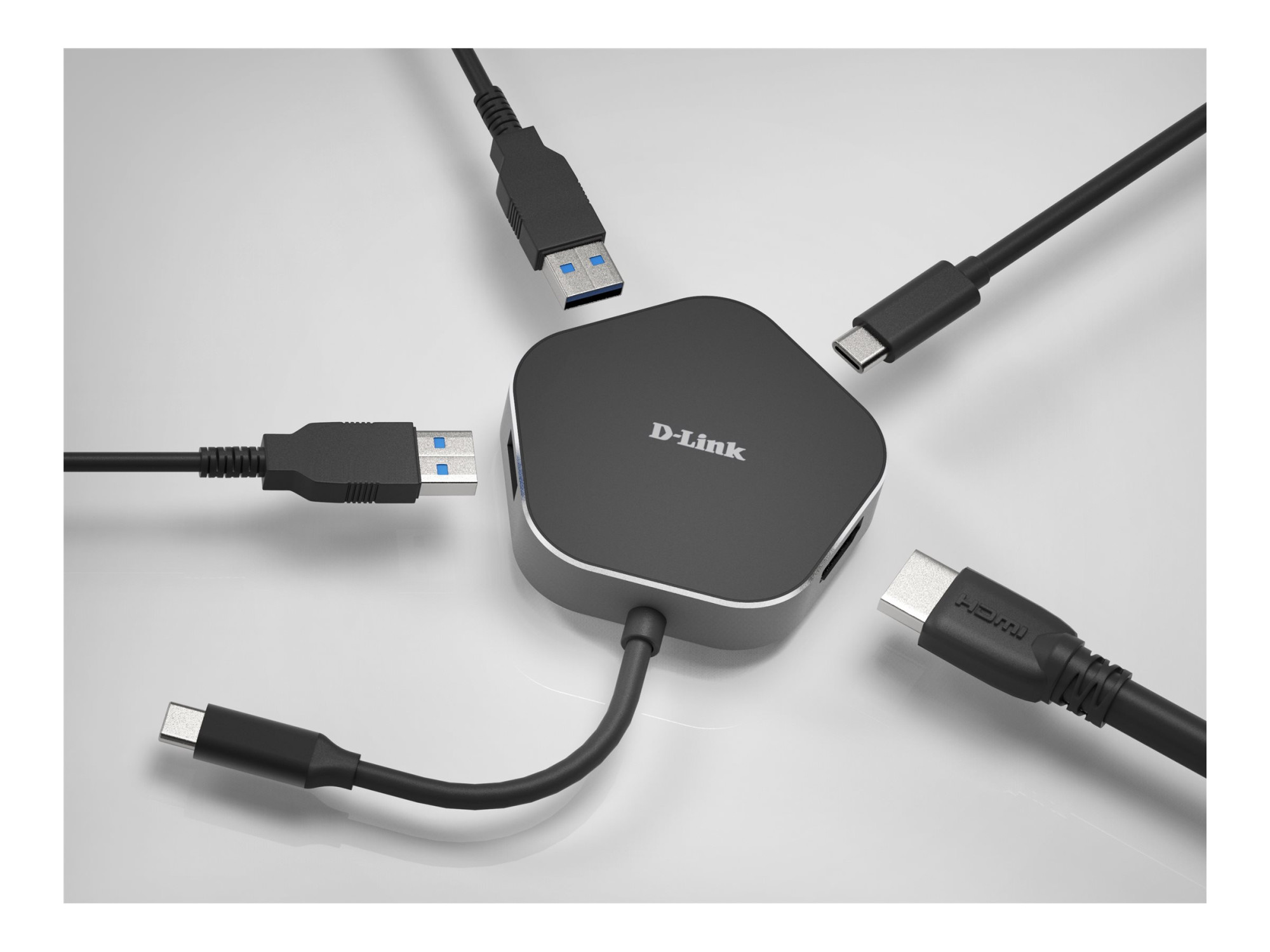 D-Link | 4-in-1 USB-C Hub with HDMI and Power Delivery | DUB-M420 | USB hub | USB Type-C - Image 6