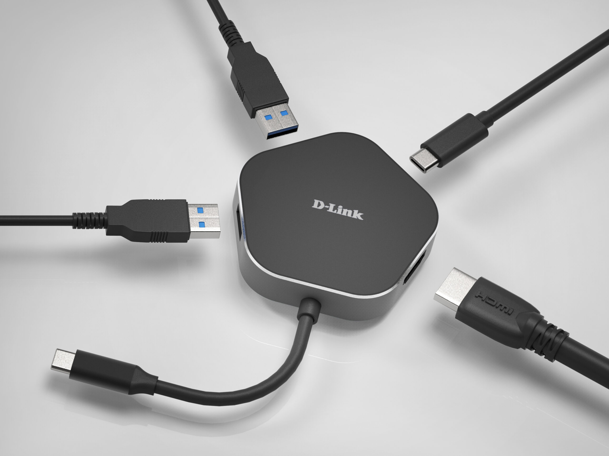 D-Link | 4-in-1 USB-C Hub with HDMI and Power Delivery | DUB-M420 | USB hub | USB Type-C - Image 4