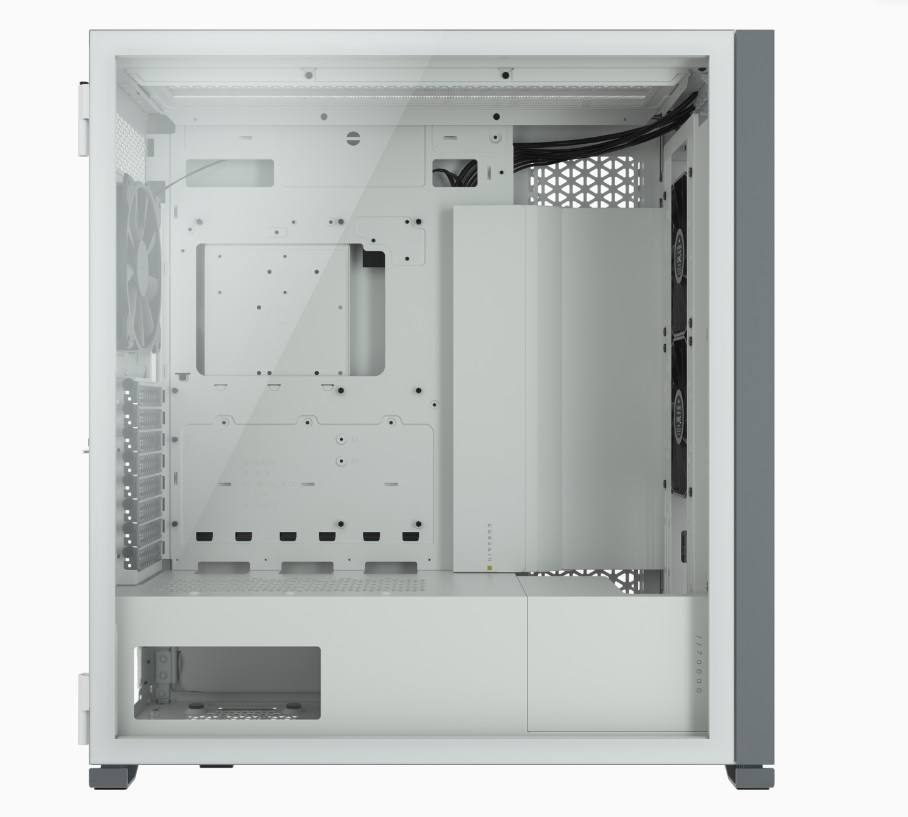Corsair | Tempered Glass PC Case | 7000D AIRFLOW | Side window | White | Full-Tower | Power supply included No | ATX - Image 3