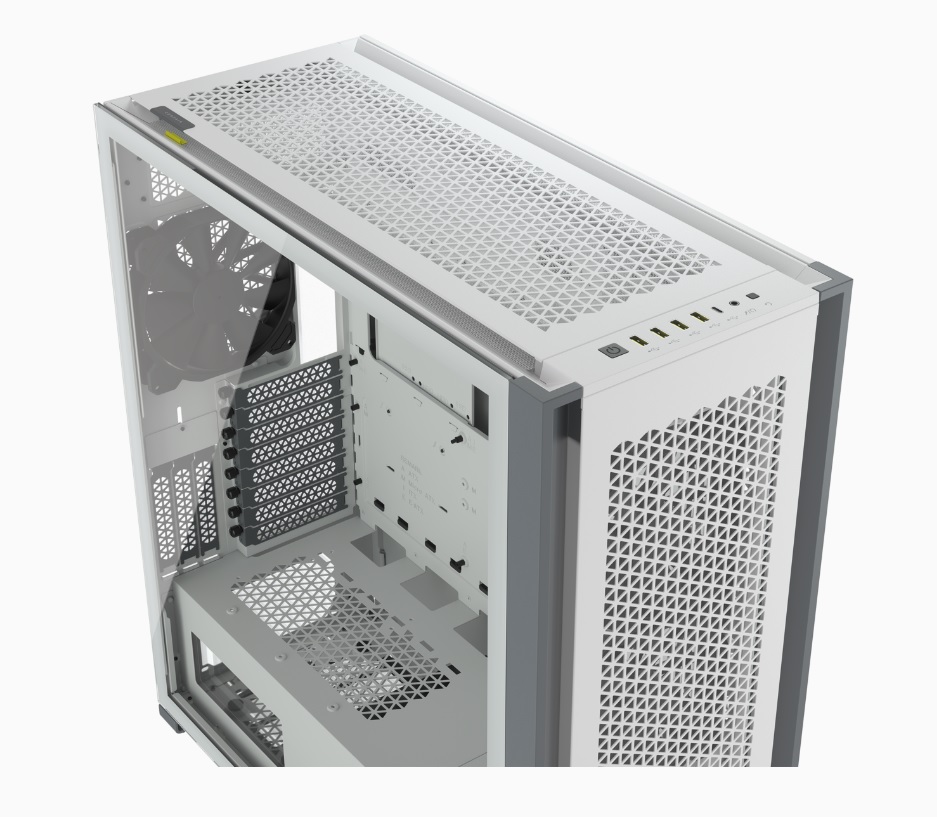 Corsair | Tempered Glass PC Case | 7000D AIRFLOW | Side window | White | Full-Tower | Power supply included No | ATX - Image 6