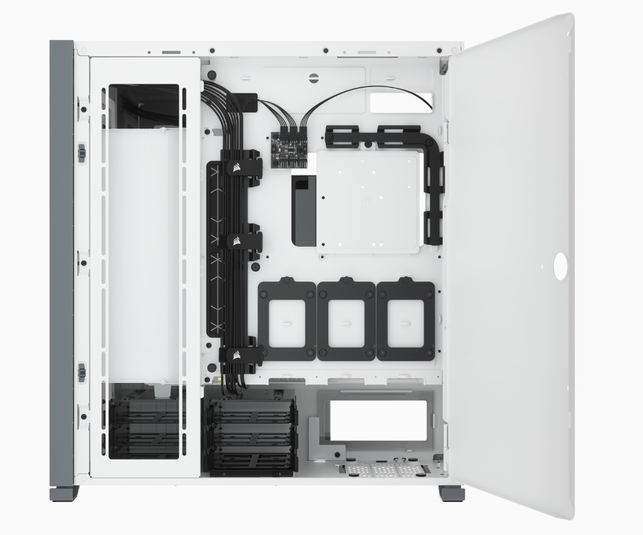 Corsair | Tempered Glass PC Case | 7000D AIRFLOW | Side window | White | Full-Tower | Power supply included No | ATX - Image 8
